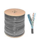 کابل شبکه CAT6 ویزیترون مدل VZ-NC657-SFTP-T
